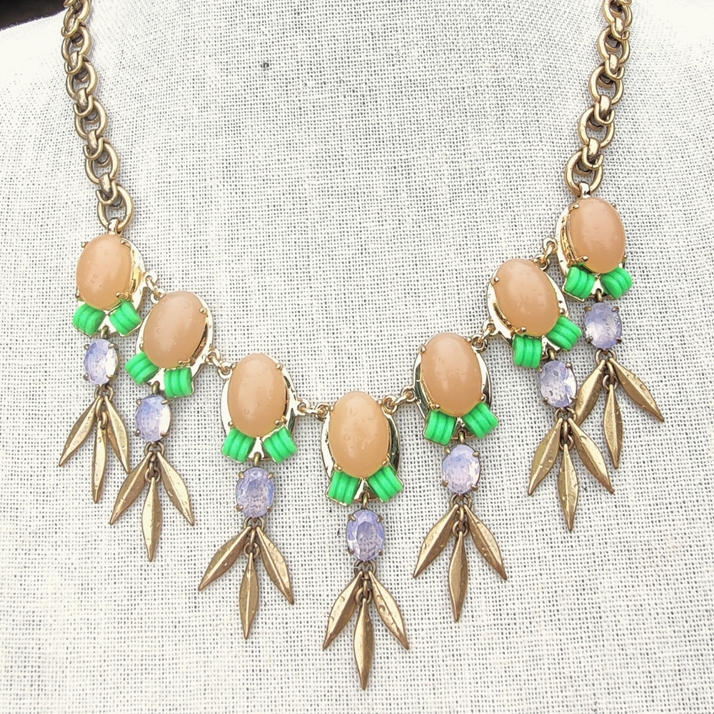 Unique J. Crew Statement Necklace - image 2